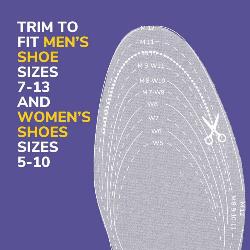 slide 9 of 10, Dr. Scholl's Sockless Comfort Shoe Insoles - 3 Pair, 1 ct