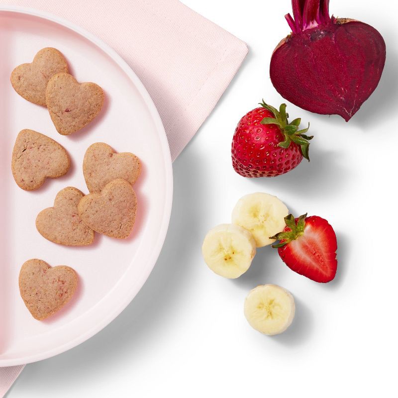 slide 3 of 4, Organic Beetroot Biscuit Toddler Snacks - 5oz/14pk - Good & Gather™, 5 oz, 14 ct