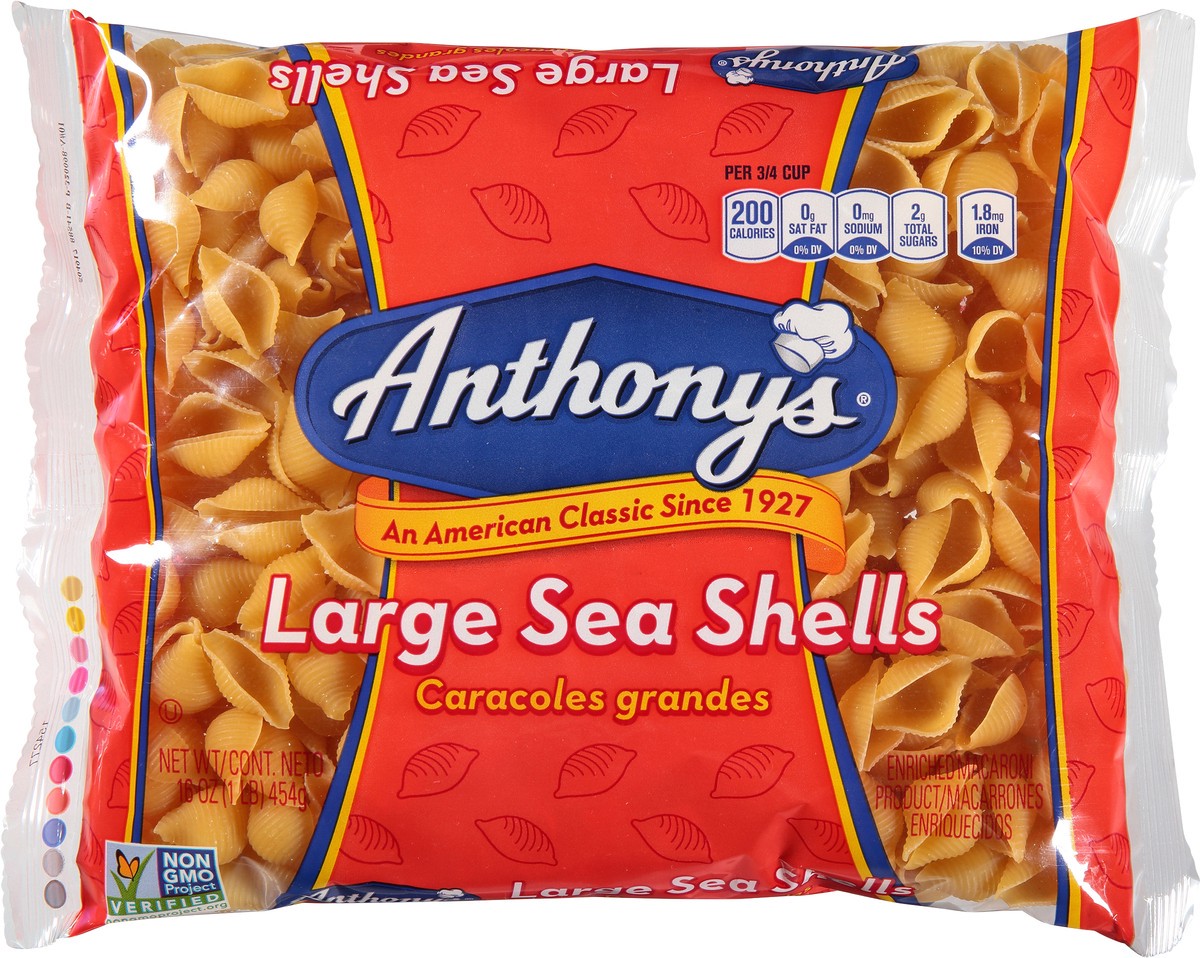 slide 11 of 14, Anthony's Large Sea Shells 16 oz, 16 oz