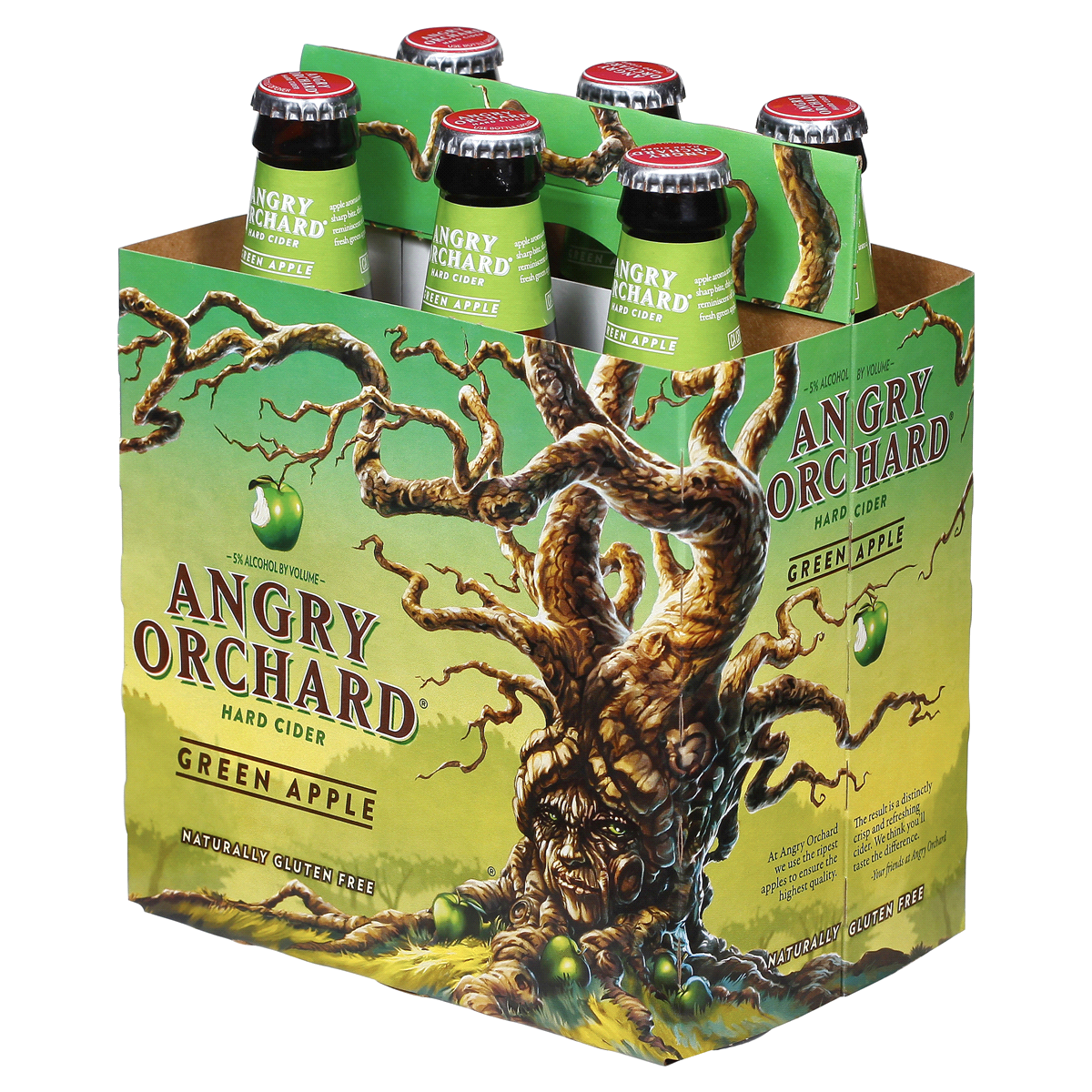 Angry Orchard Green Apple Cider 6pack Bottles 6 ct; 12 fl oz Shipt