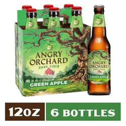 Angry Orchard Green Apple has all the things you love about a fresh green apple. Bright, fresh apple aroma, complemented with notes of honeydew melon and kiwi. Full of big flavor. Slightly tart with balanced sweetness, just like a fresh green apple.