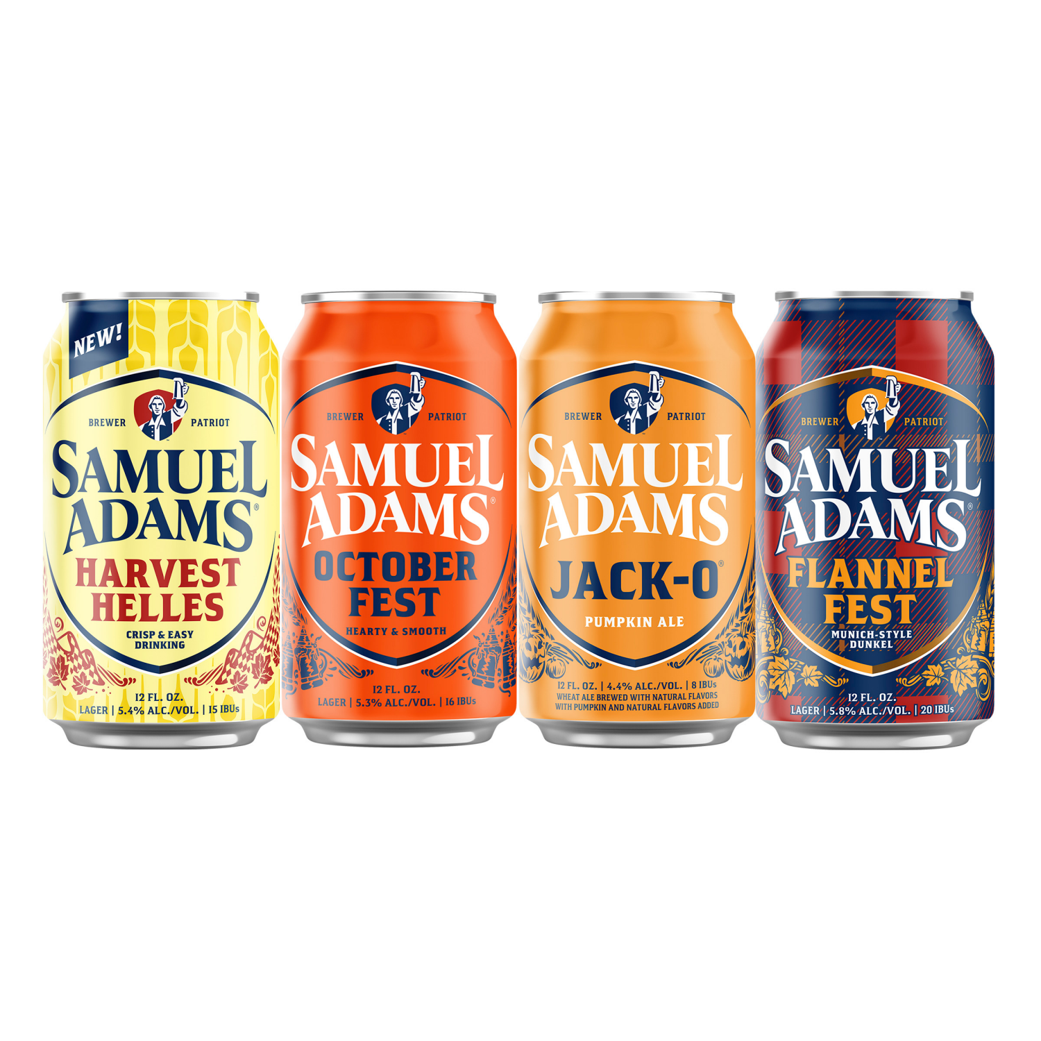 slide 3 of 4, Samuel Adams Beer, Variety Pack, Sweater Weather, 12 fl oz