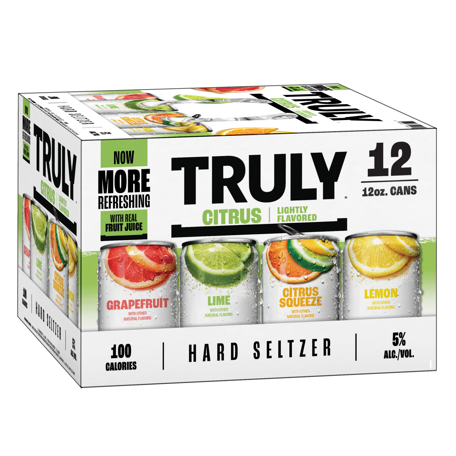 slide 2 of 4, Truly Hard Seltzer, Citrus, Mix Pack, 12 ct; 12 oz