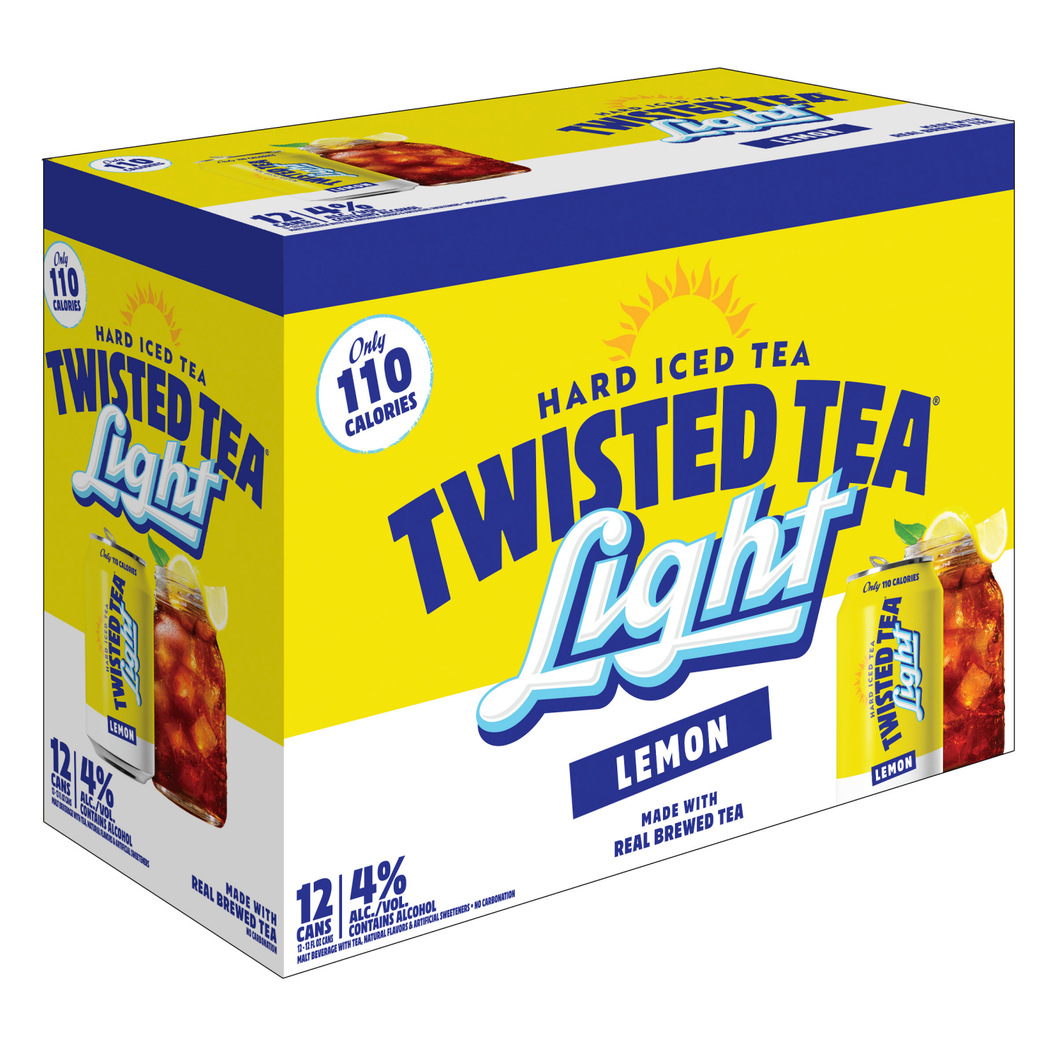 slide 2 of 3, Twisted Tea Light - 12pk/12 fl oz Cans, 12 fl oz