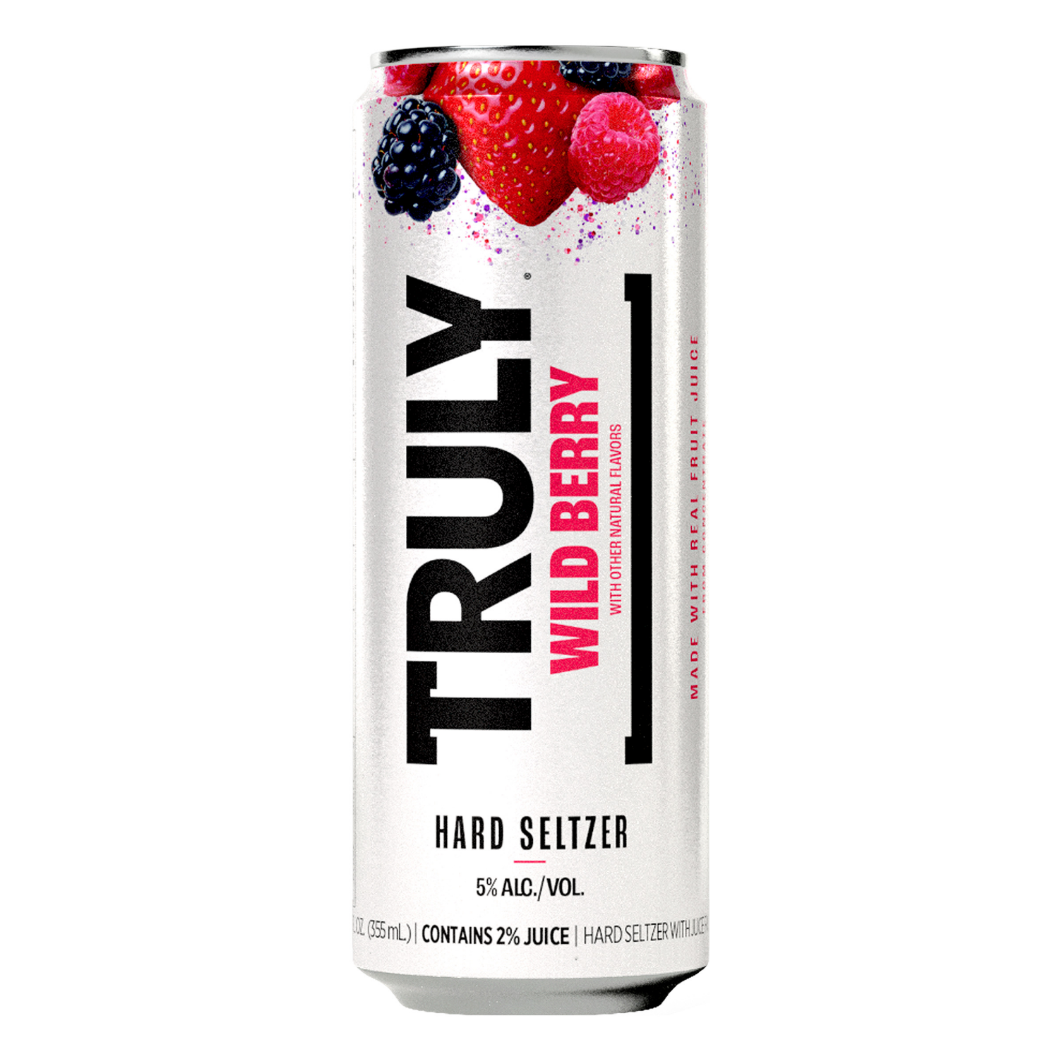 slide 3 of 3, Truly Hard Seltzer, Wild Berry, 6 ct; 12 oz