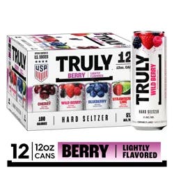 Truly Hard Seltzer, Berry, Mix Pack
