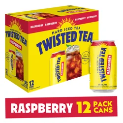Twisted Tea Hard Iced Tea, Raspberry