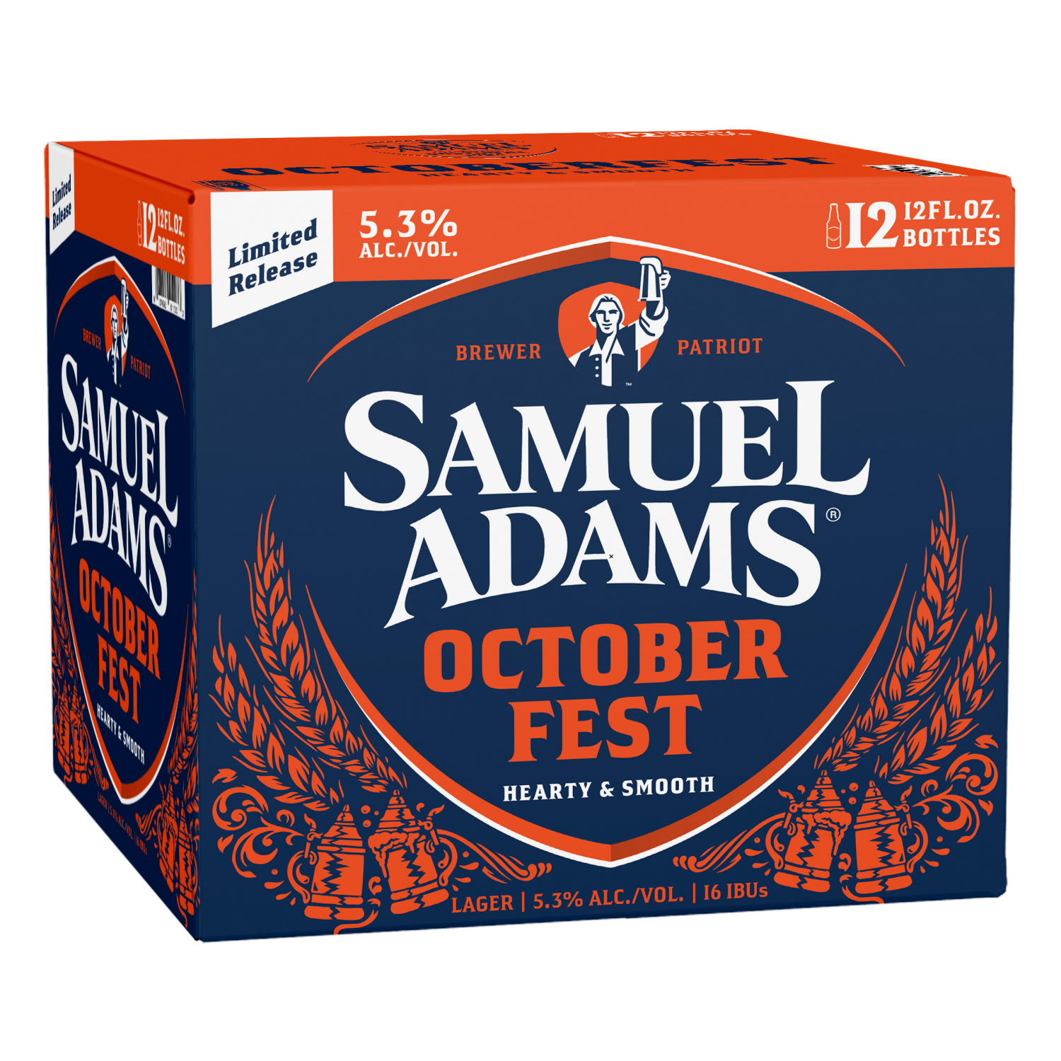 slide 2 of 4, Samuel Adams Winter Lager Seasonal Beer (12 fl. oz. Bottle, 12pk.), 12 ct; 12 oz