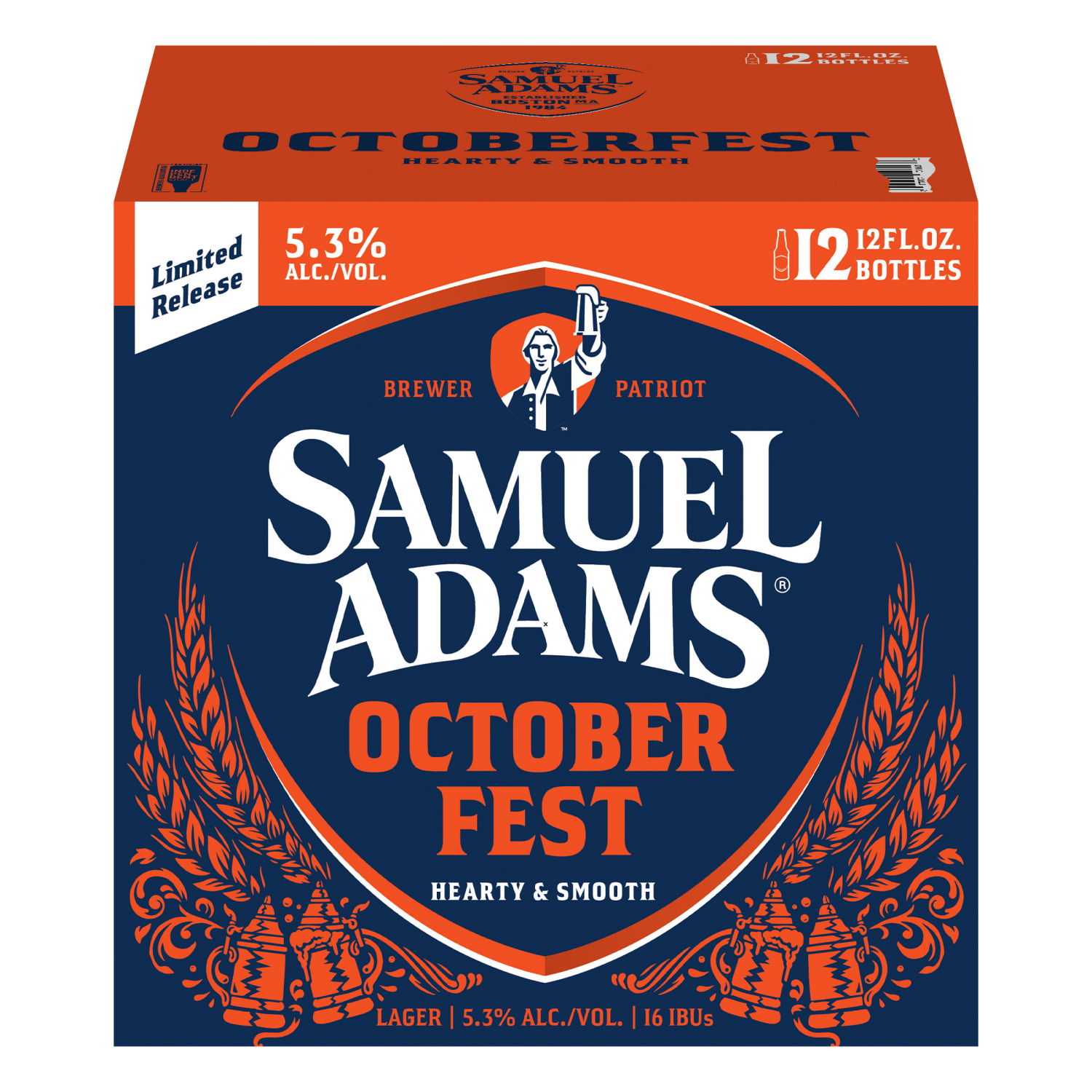 slide 4 of 4, Samuel Adams Winter Lager Seasonal Beer (12 fl. oz. Bottle, 12pk.), 12 ct; 12 oz