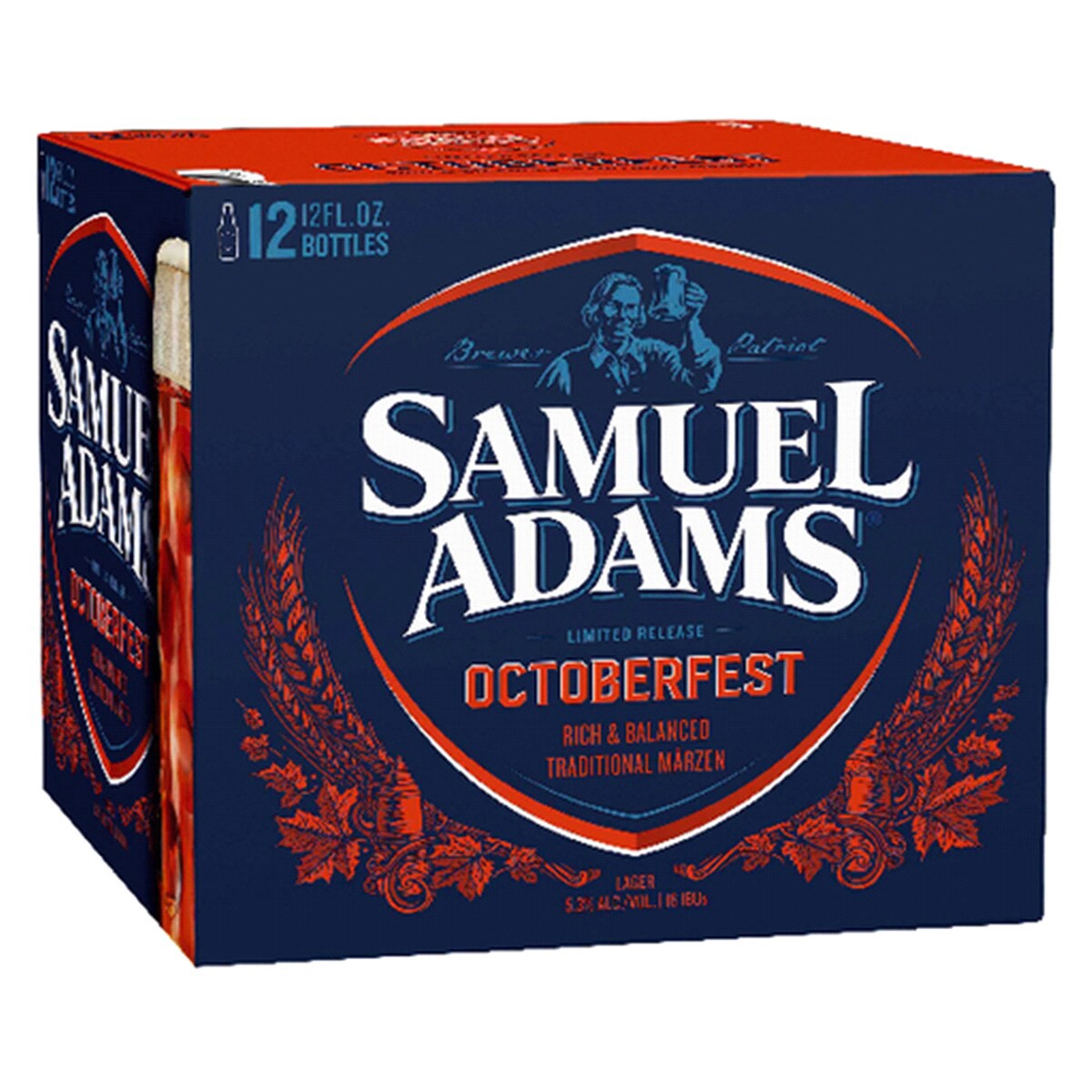 slide 1 of 4, Samuel Adams Winter Lager Seasonal Beer (12 fl. oz. Bottle, 12pk.), 12 ct; 12 oz