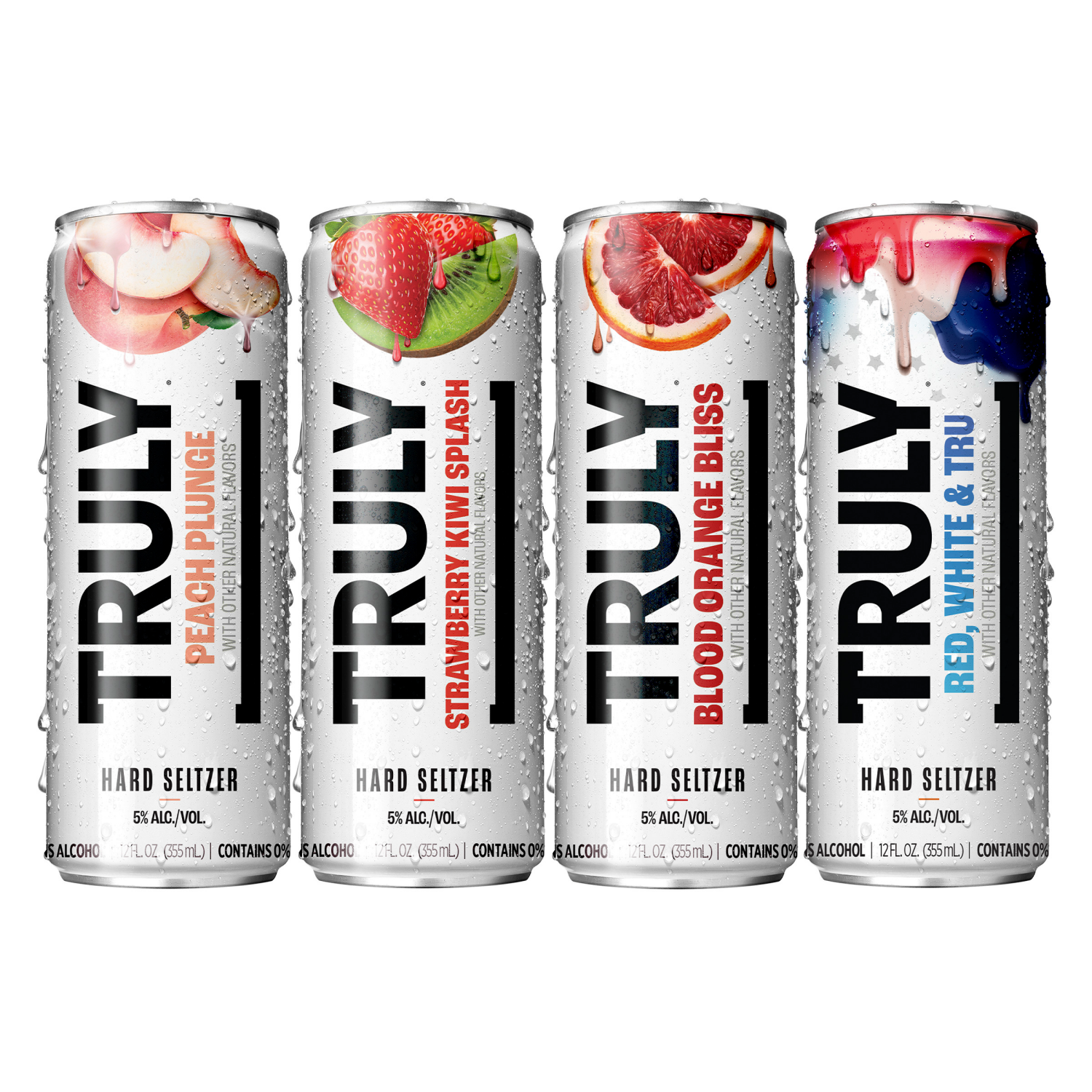 slide 3 of 3, TRULY Hard Seltzer Celebrations Variety Pack (12 fl. oz. Can, 12pk.), 12 ct; 12 oz