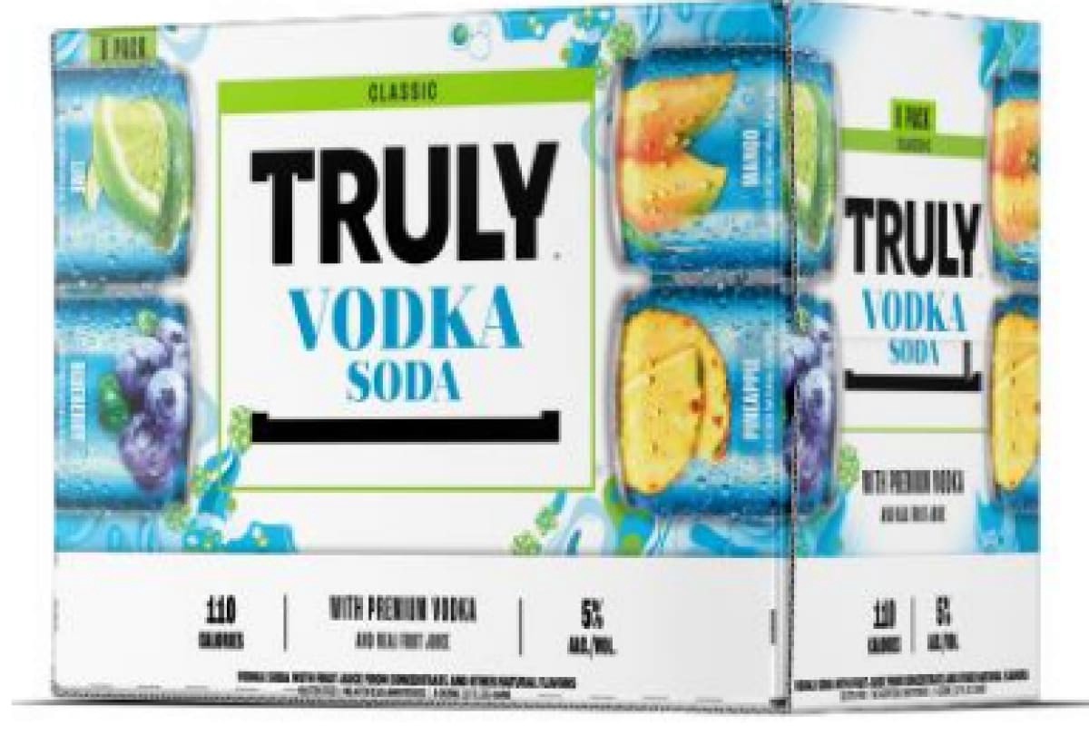 slide 1 of 1, Truly Vodka Soda Classic Variety, 8 cans, 12 oz