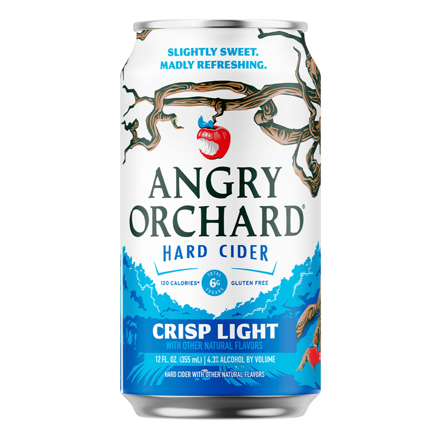 slide 2 of 4, Angry Orchard Crisp Light Hard Cider, Spiked (12 fl. oz. Can, 6pk.), 6 ct; 12 fl oz