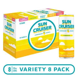 Sun Cruiser Lemonade Variety 8 Pack Cans