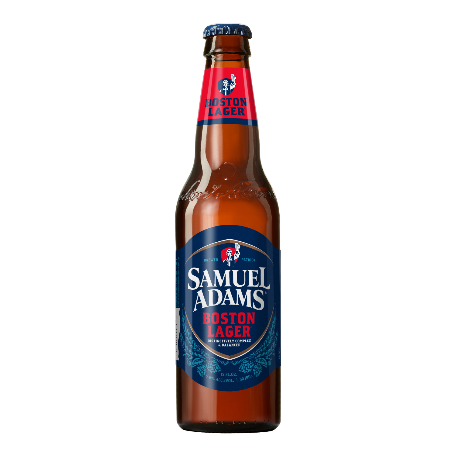 slide 2 of 4, Samuel Adams Beer, Lager, Boston Lager, 12 fl oz