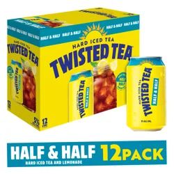 Twisted Tea Hard Iced Tea, Half & Half, Lemonade