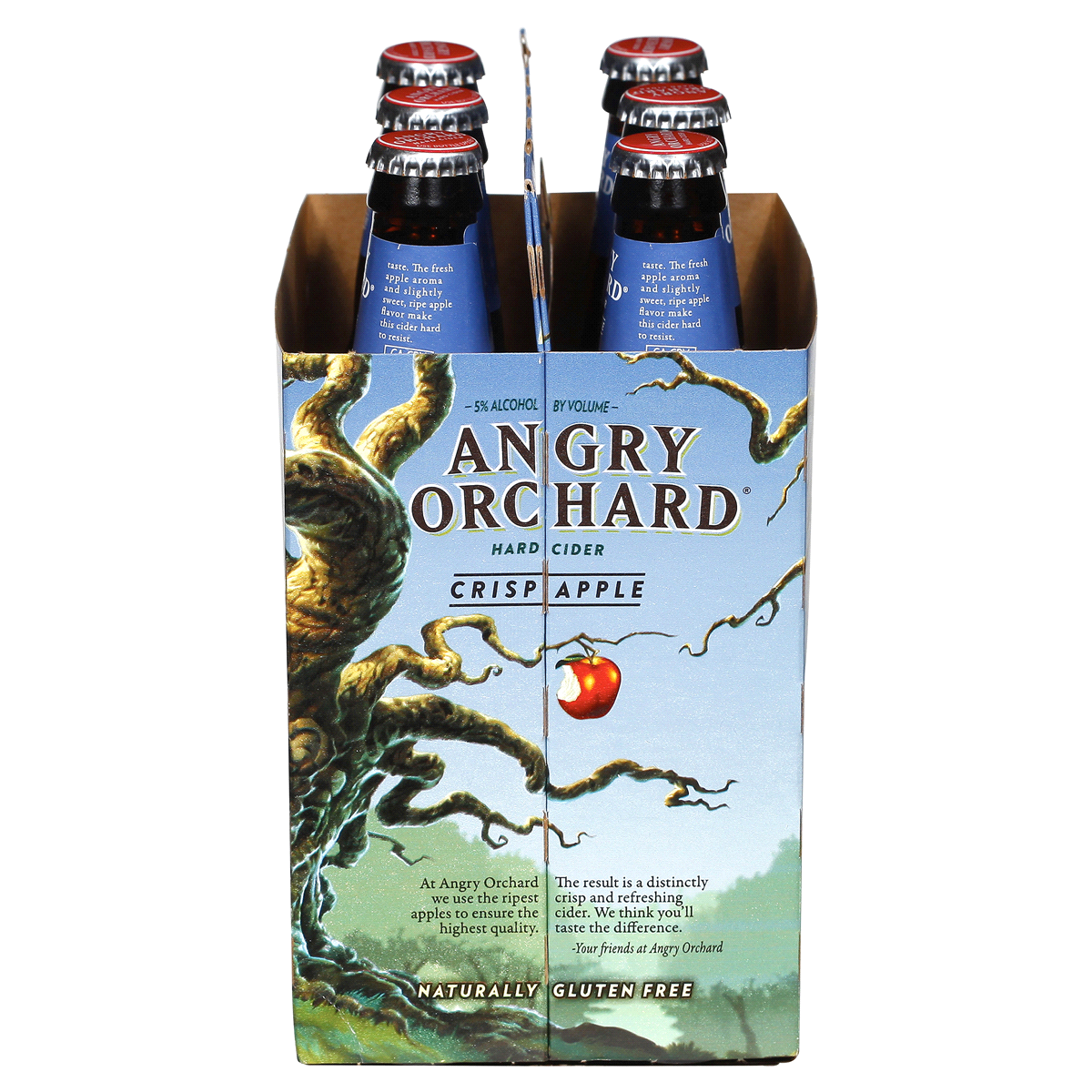 slide 6 of 10, Angry Orchard Crisp Apple Hard Cider, 6 ct; 12 oz