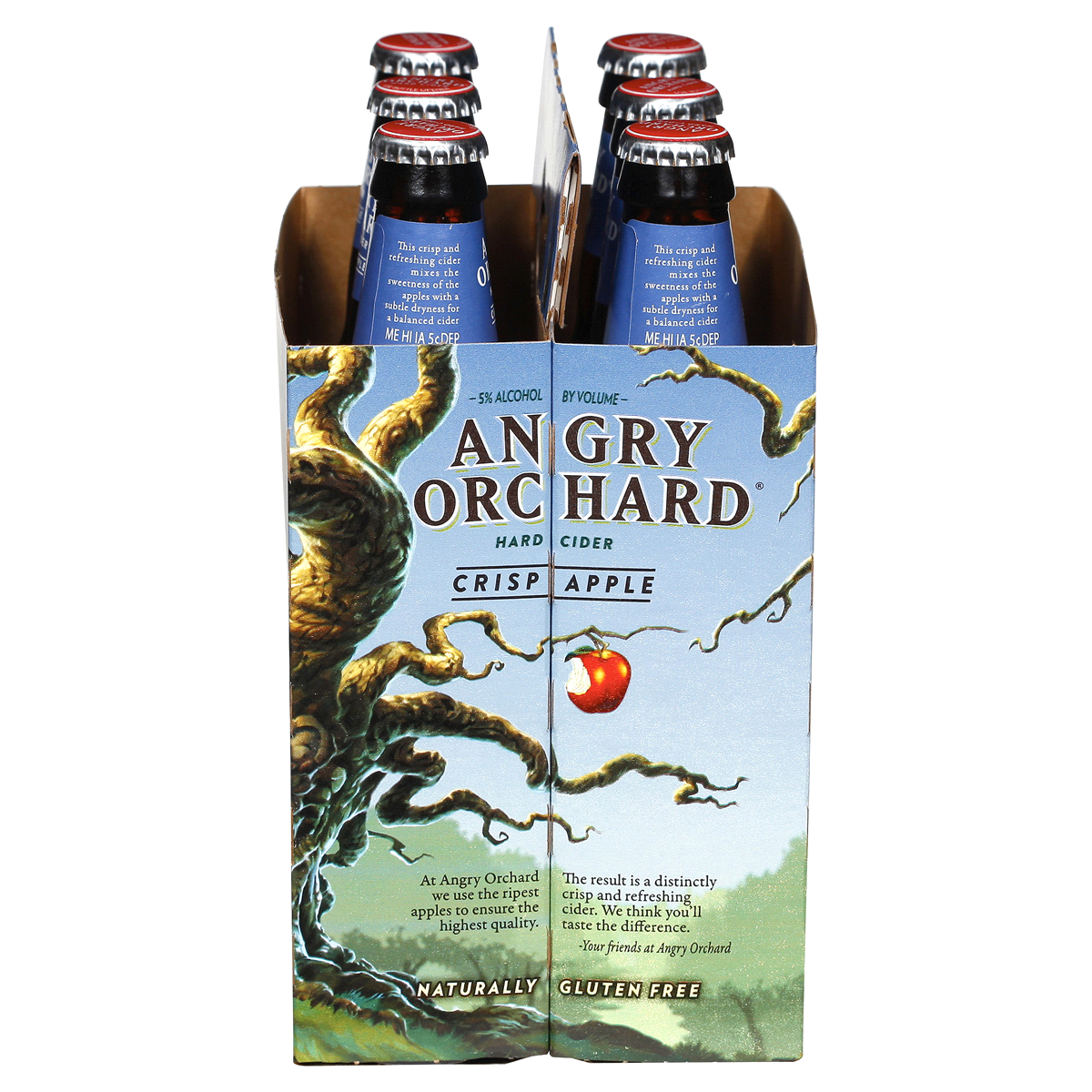 slide 3 of 10, Angry Orchard Crisp Apple Hard Cider, 6 ct; 12 oz