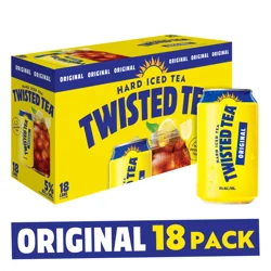 Twisted Tea Hard Iced Tea, Lemon, Original
