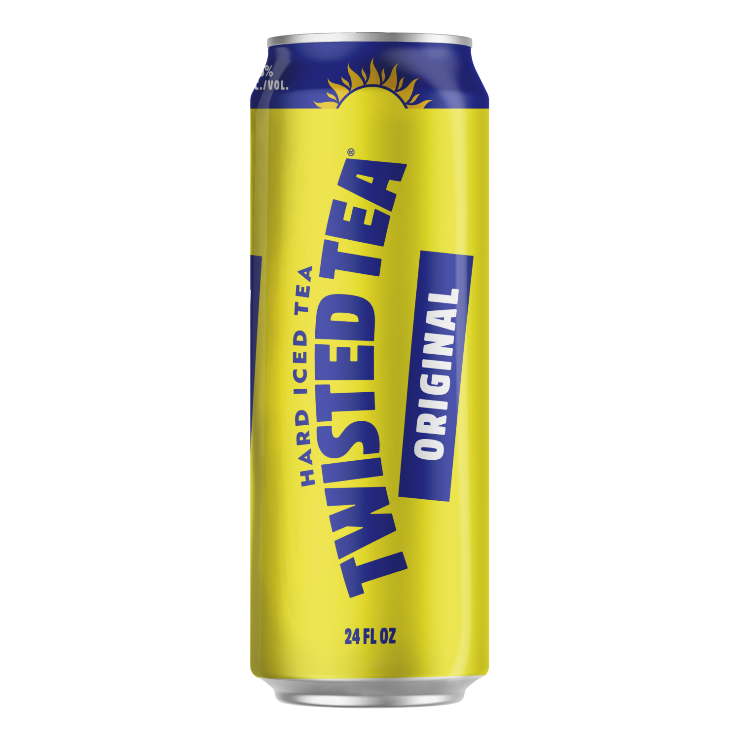 slide 2 of 2, Twisted Tea Hard Iced Tea, Lemon, Original, 24 oz