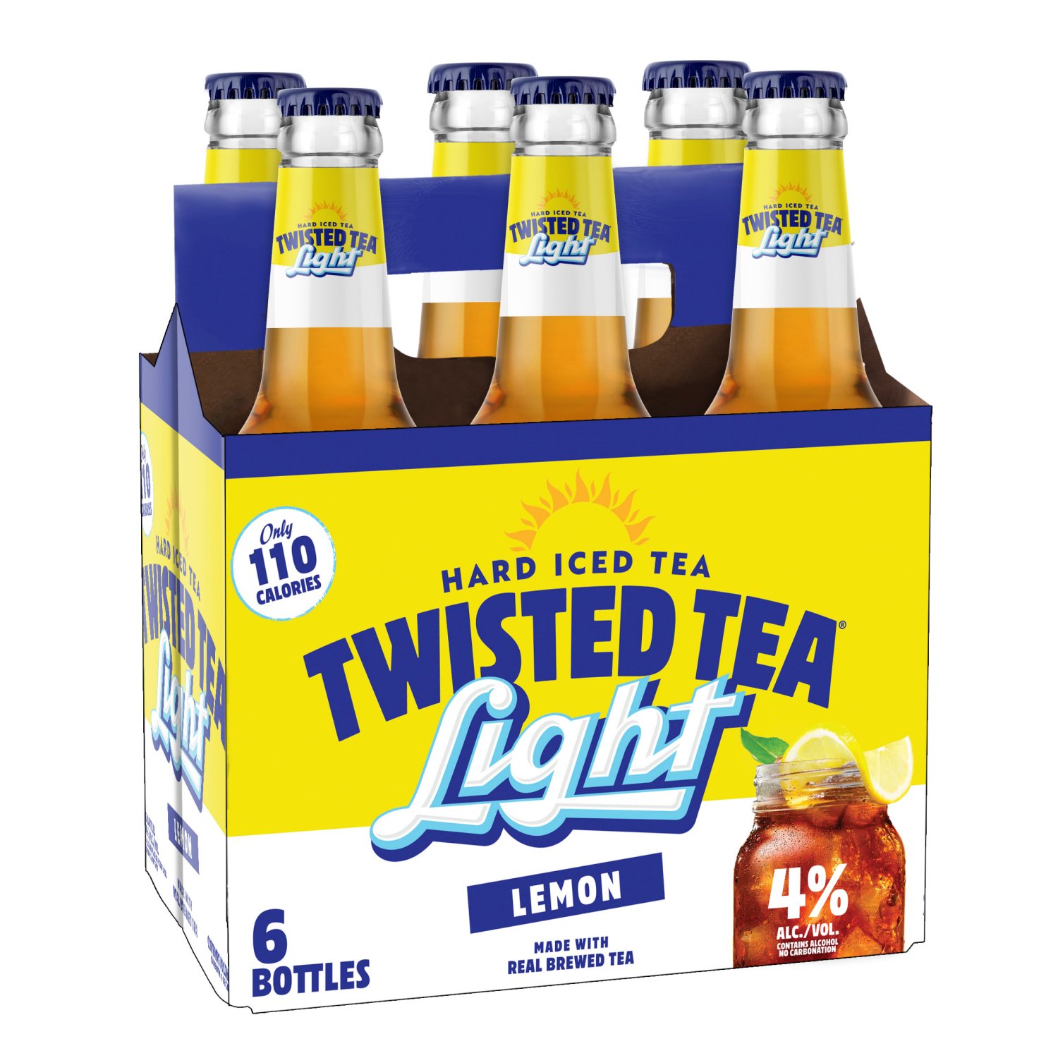 slide 2 of 4, Twisted Tea Hard Iced Tea, Light, 6 ct; 12 oz