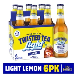 Twisted Tea Hard Iced Tea, Light