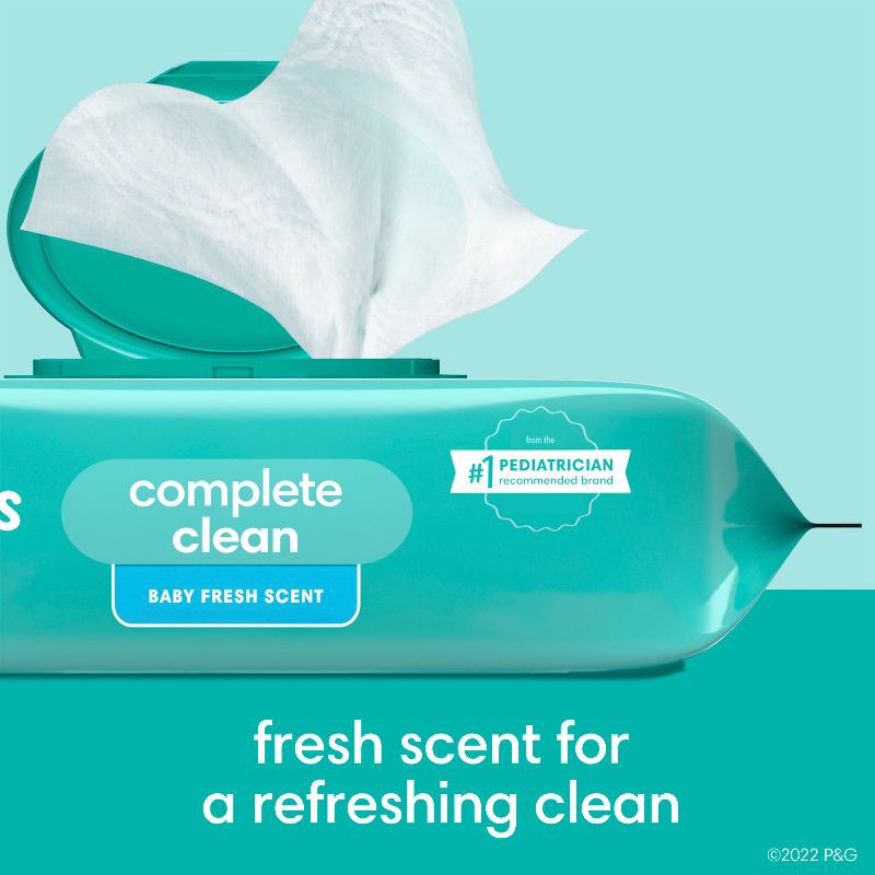 slide 6 of 11, Pampers Baby Clean Fresh Scented Baby Wipes - 864ct, 864 ct