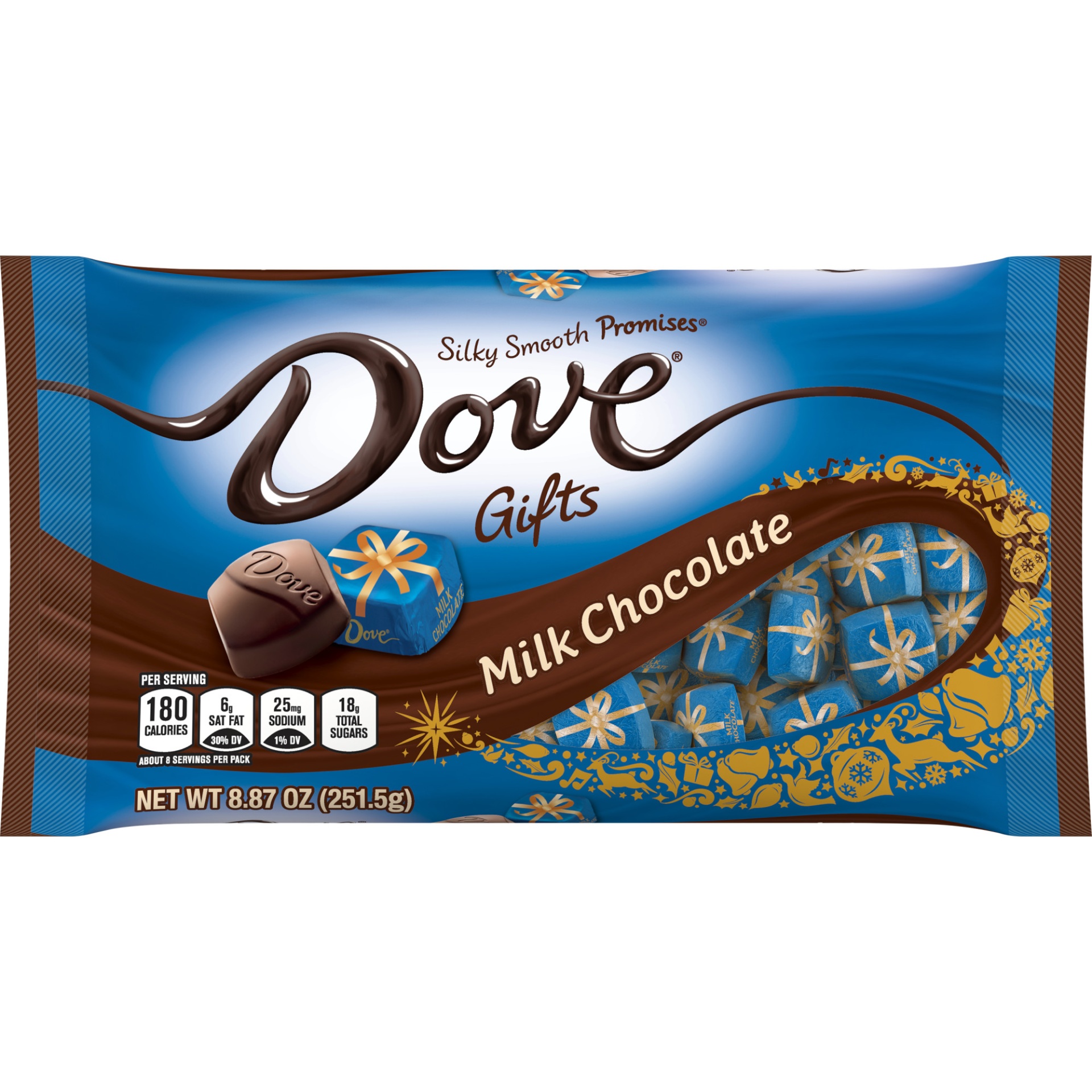 slide 1 of 5, Dove Dark Choc Mini, 8.87 oz