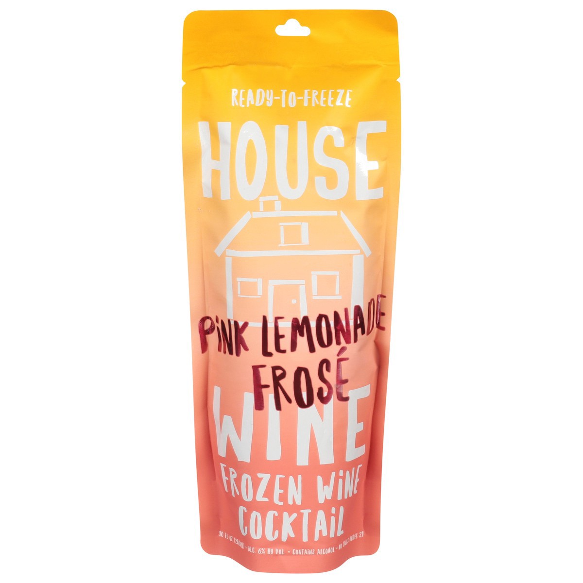 slide 1 of 1, House Wine Pink Lemonade Frose Frozen Wine Cocktail 10 fl oz, 10 fl oz