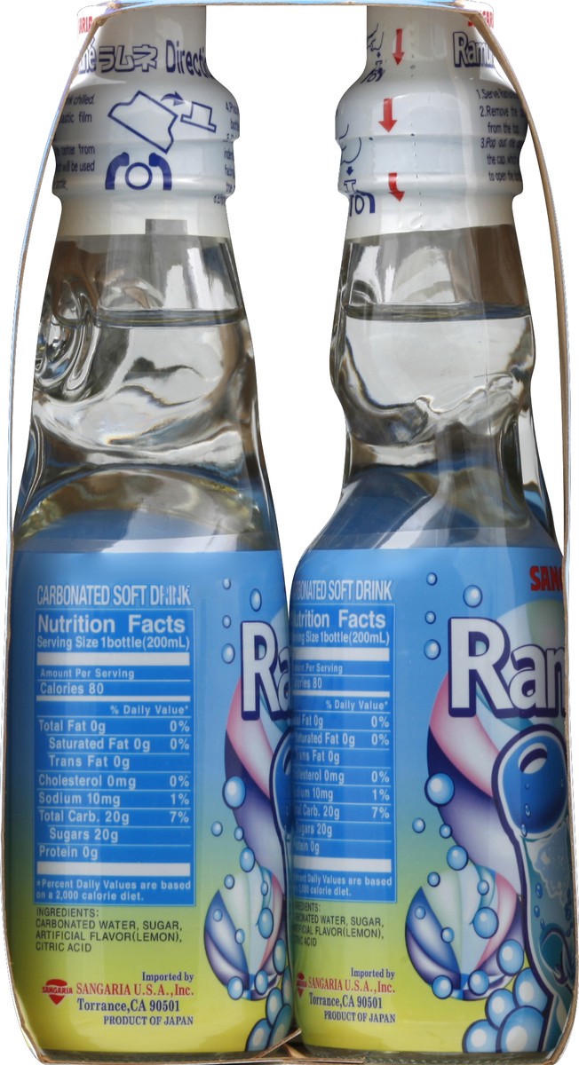 slide 3 of 4, Sangaria Original Ramune, 6/6.76 oz