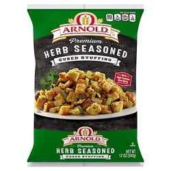 Arnold Herb Seasoned Cubed Stuffing - 12 Oz