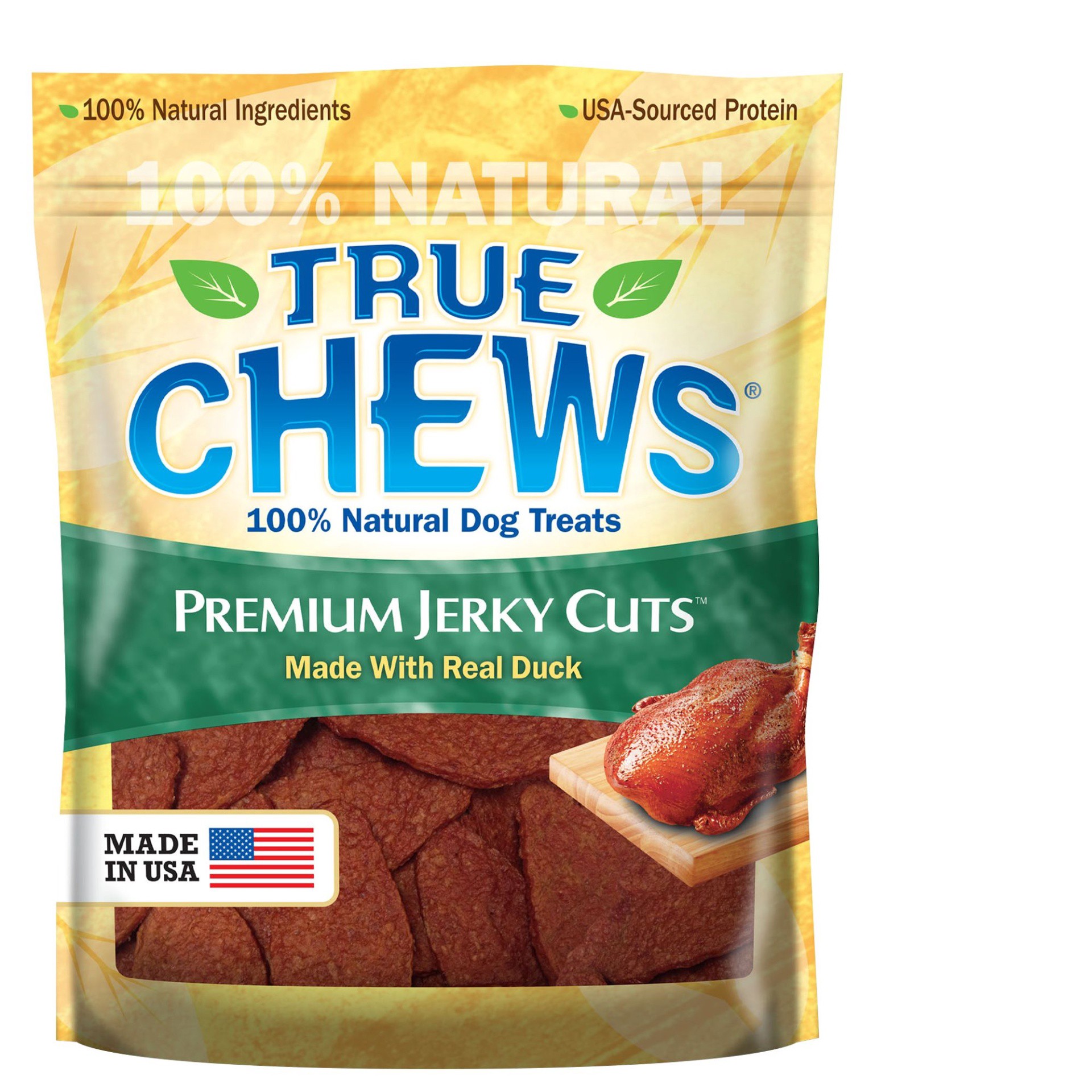 slide 1 of 1, TRUE CHEWS Premium Jerky Cuts Made With Real Duck, 623.69 g