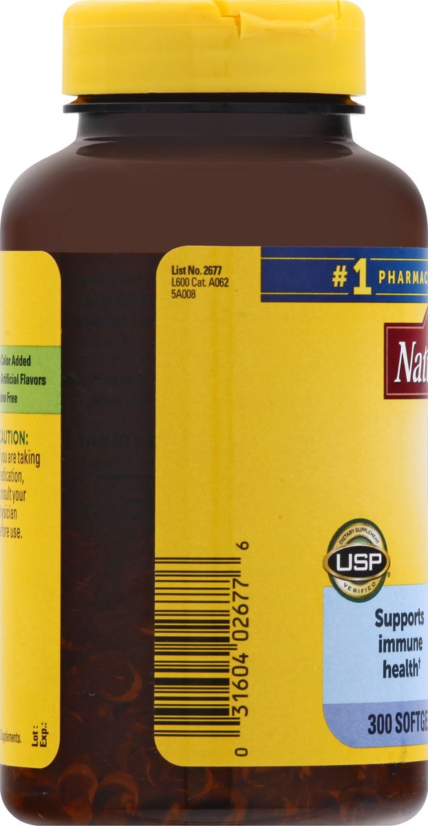 slide 2 of 12, Nature Made Vitamin D3 1000 IU (25 mcg), Dietary Supplement for Bone, Teeth, Muscle and Immune Health Support, 300 Softgels, 300 Day Supply, 300 ct