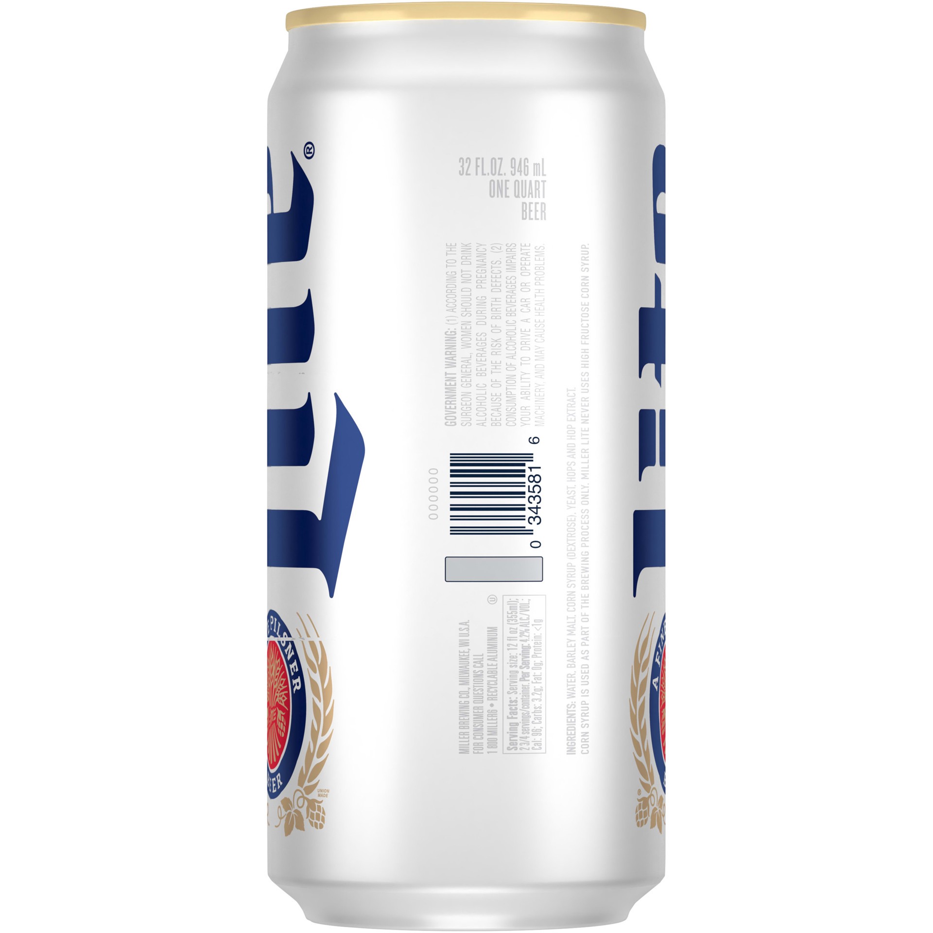 slide 2 of 4, Miller Lite Beer , 384 oz