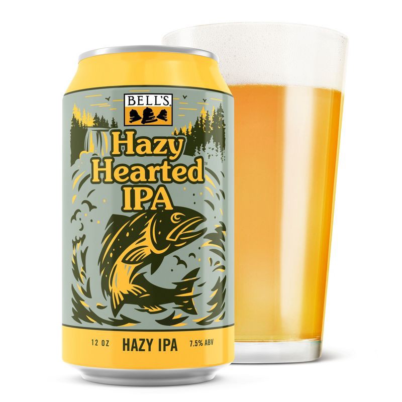 slide 2 of 10, Bell's Brewery Bell's Hazy Hearted IPA Beer - 6pk/12 fl oz Cans, 6 ct; 12 fl oz