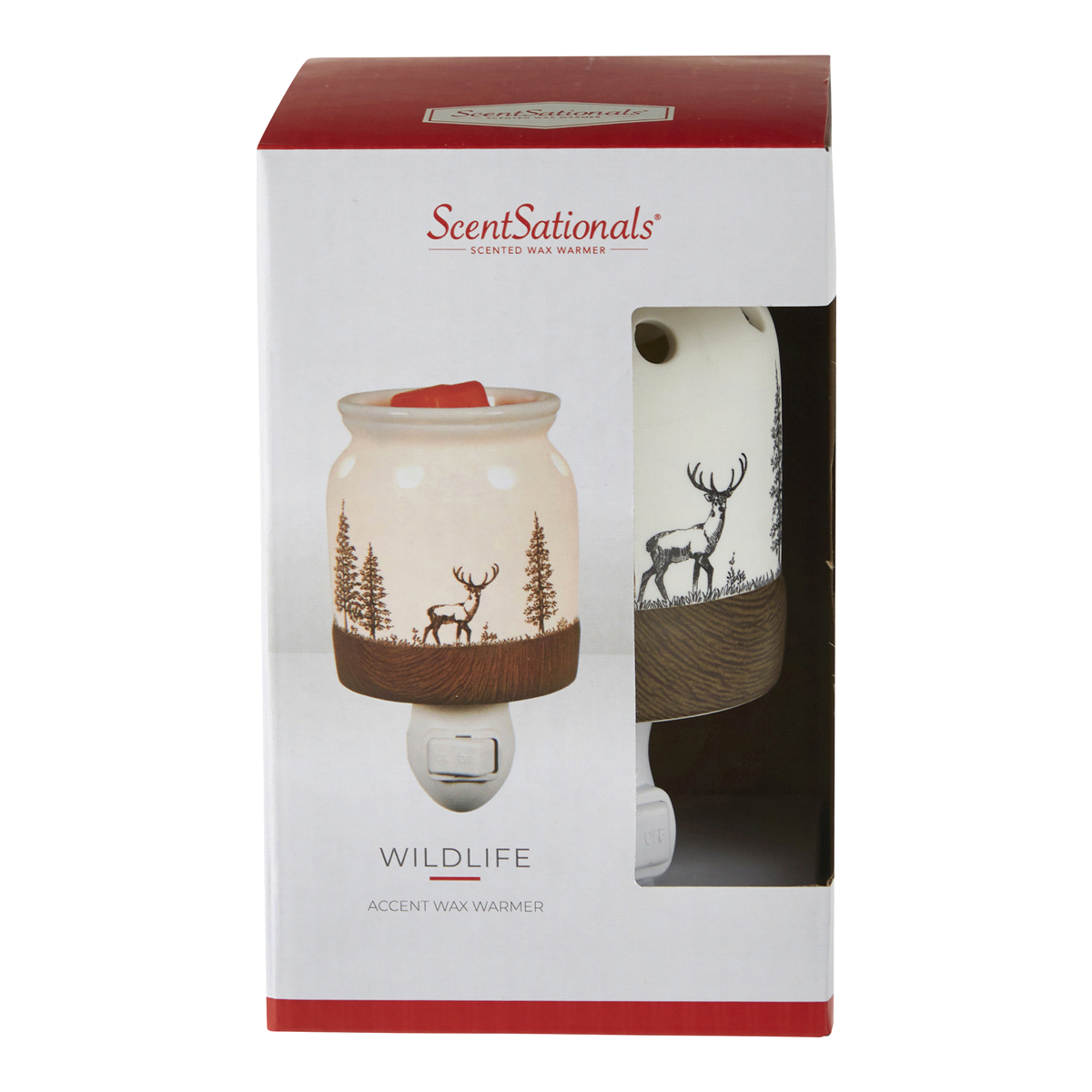 slide 1 of 5, ScentSationals Fusion Wildlife Accent Wax Warmer, 1 ct