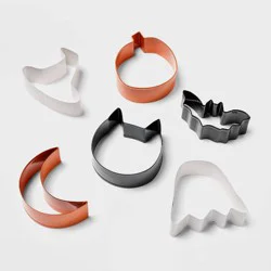 6pc Halloween Cookie Cutter Set - Hyde & EEK! Boutique