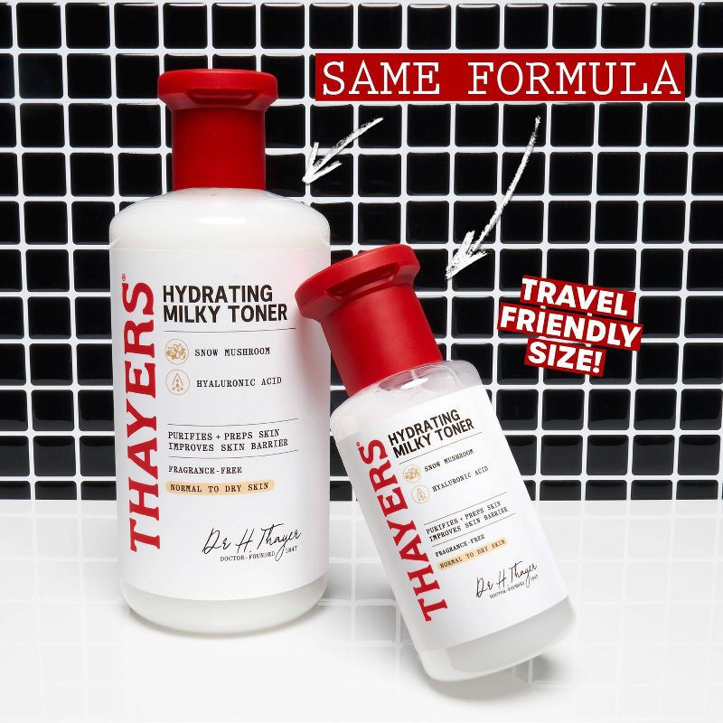 slide 10 of 10, Thayers Natural Remedies Milky Hydrating Face Toner with Snow Mushroom and Hyaluronic Acid - 3 fl oz, 3 fl oz