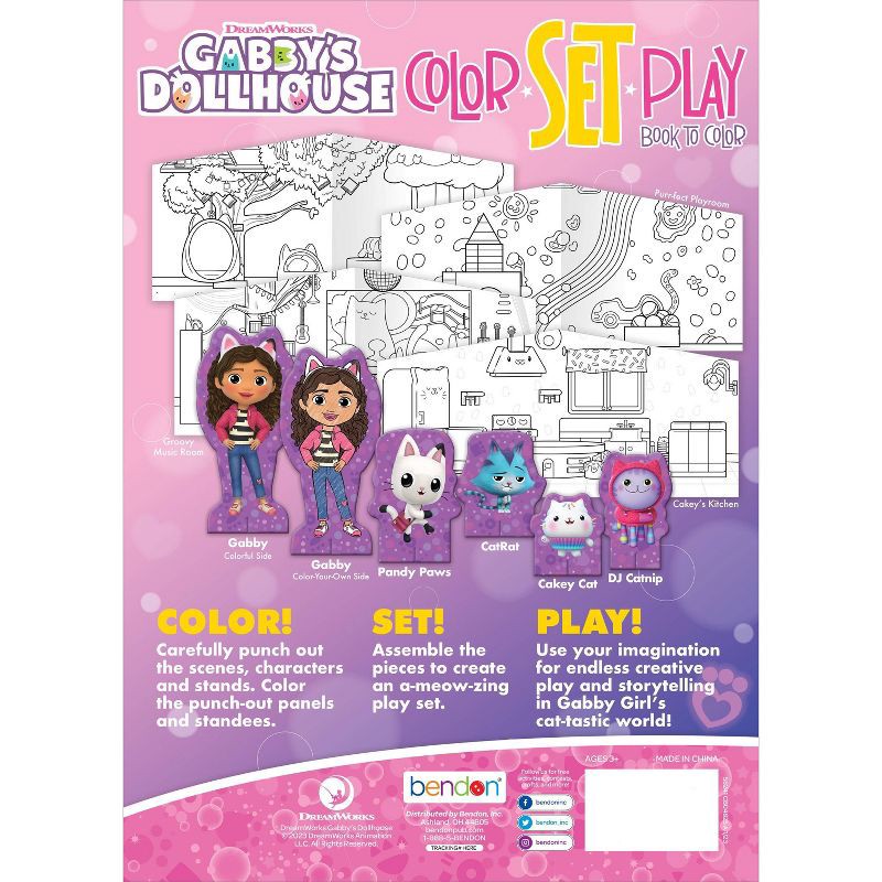 Gabby’s Dollhouse, Cakey Play Kitchen Set, for Kids Ages 3 and up