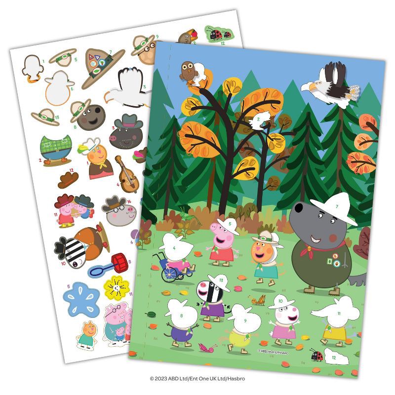 slide 3 of 4, Bendon Peppa Pig Sticker - by Number Book, 1 ct