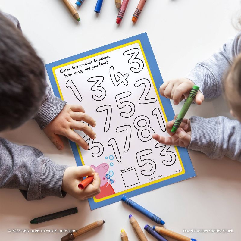 slide 4 of 4, Bendon Peppa Pig Sticker - by Number Book, 1 ct