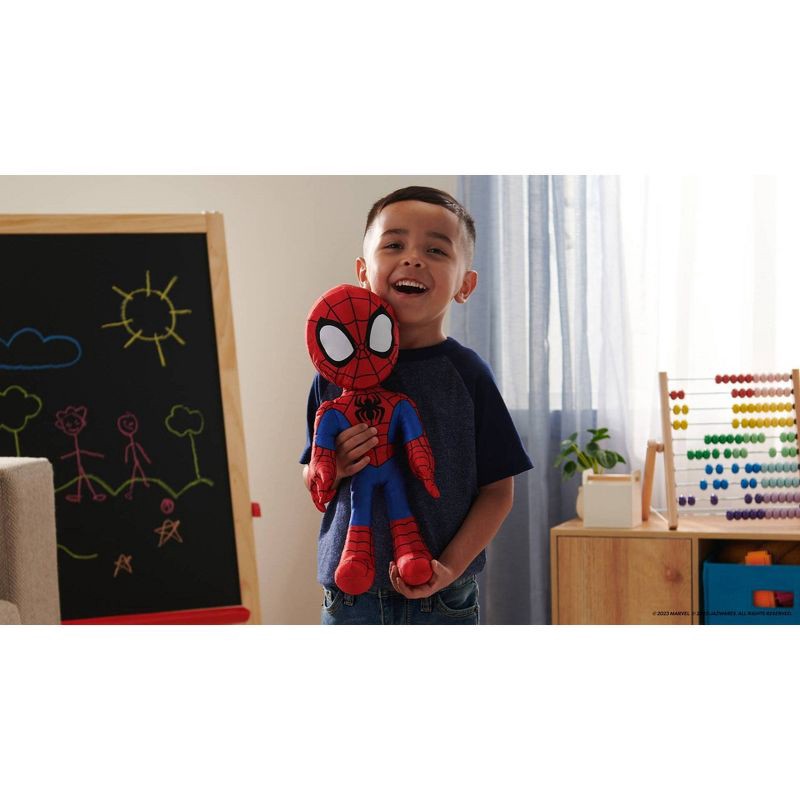 slide 8 of 8, Spidey and His Amazing Friends Secret Reveal Spidey Plush, 1 ct