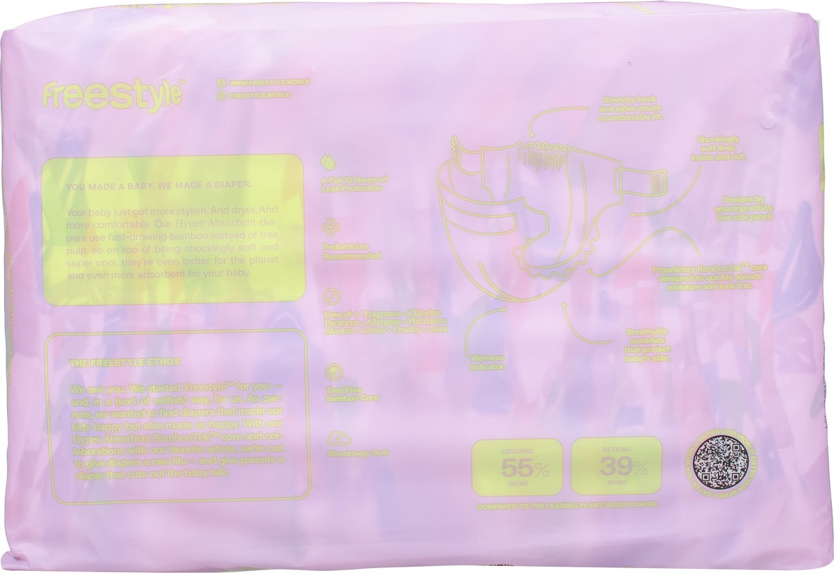 slide 7 of 10, Freestyle Diaper Baby Sz 3, 28 ct