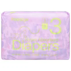 FreeStyle Hyper Absorbent Diapers Size 3 (16 - 28 lbs) 28 ea