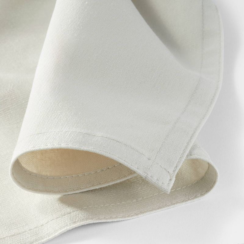 slide 4 of 4, Adult Cooking Apron Light Gray - Figmint™: Solid Cotton, Pockets, Hanging & Towel Loop, OEKO-TEX Certified, 34"x27", 1 ct