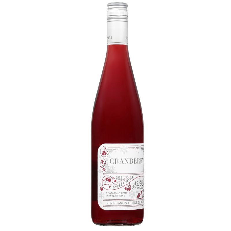 slide 2 of 7, St. James Winery Cranberry - 750ml Bottle, 750 ml
