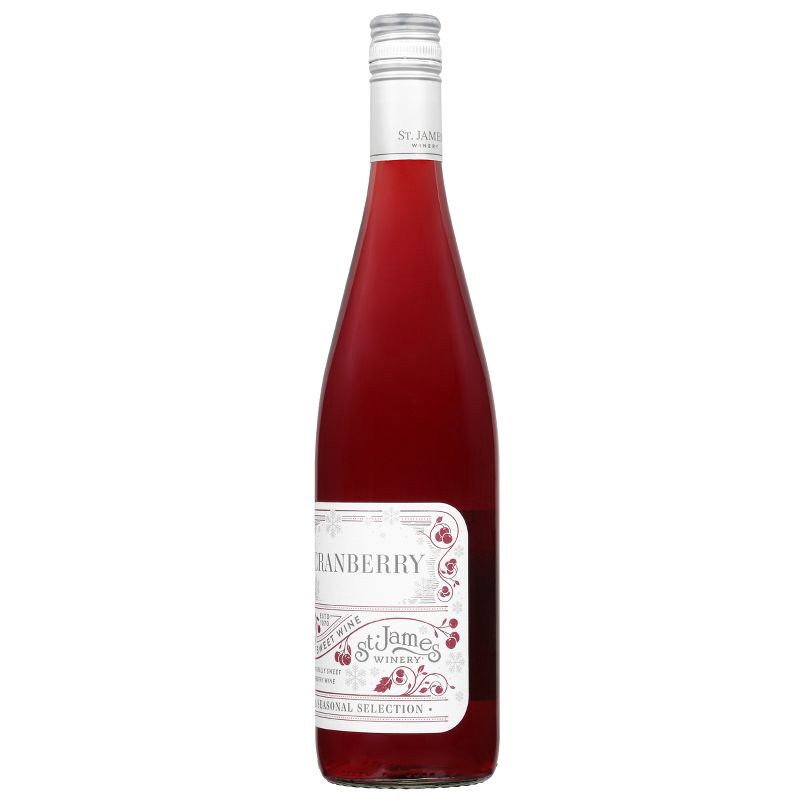 slide 3 of 7, St. James Winery Cranberry - 750ml Bottle, 750 ml