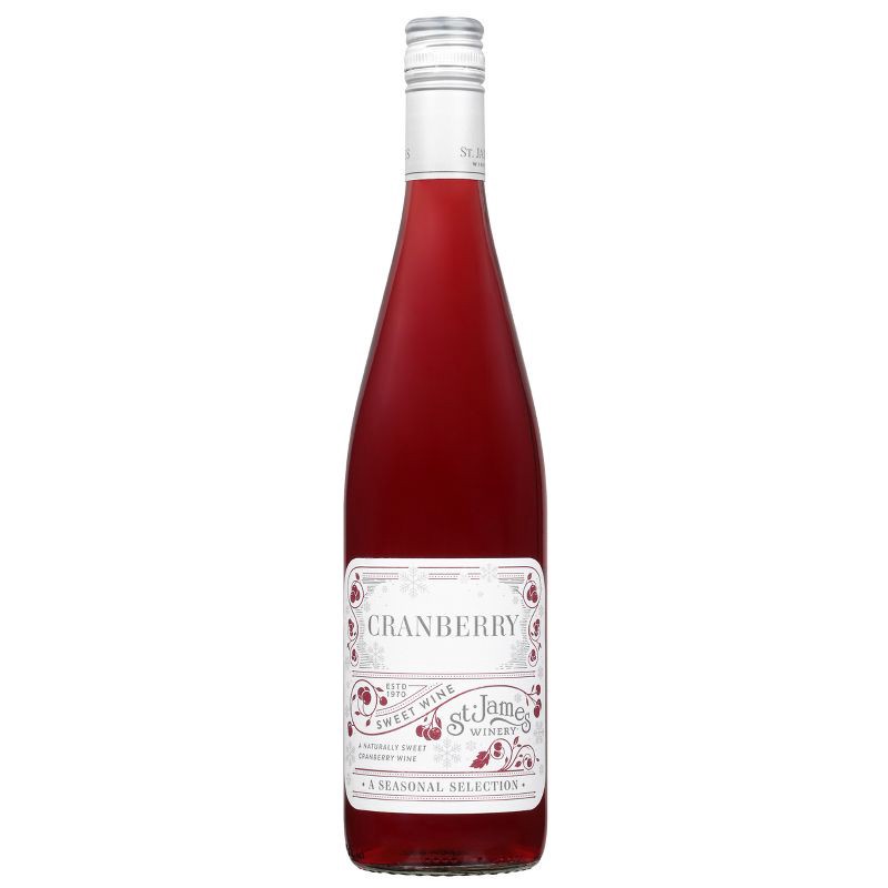slide 4 of 7, St. James Winery Cranberry - 750ml Bottle, 750 ml