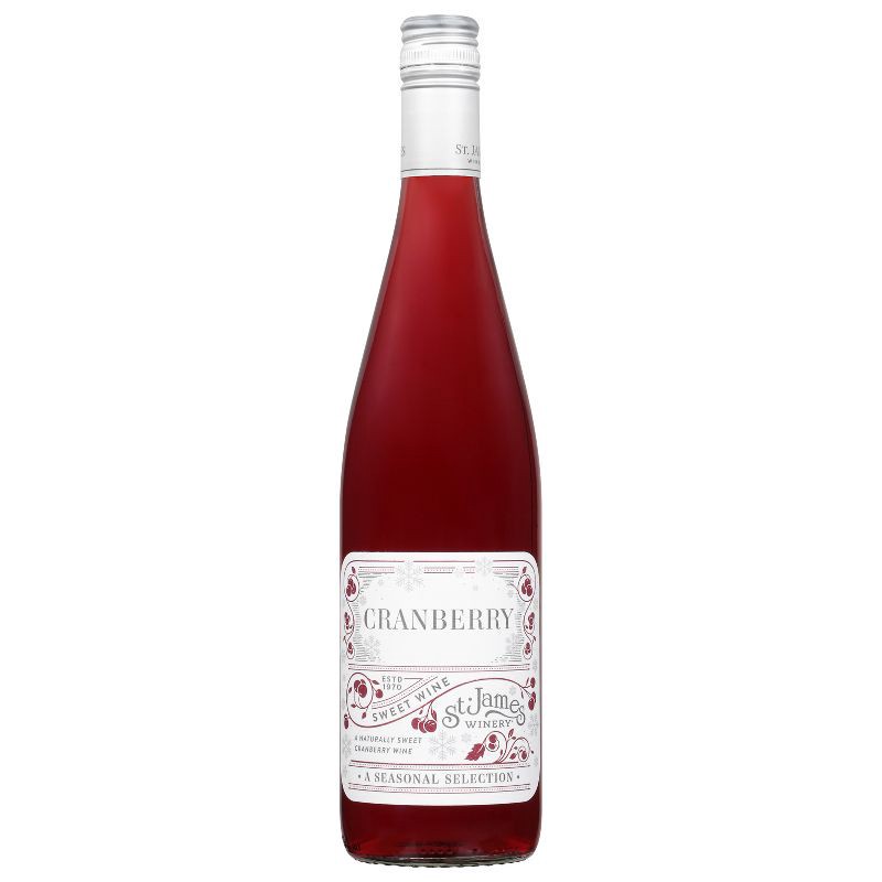slide 1 of 7, St. James Winery Cranberry - 750ml Bottle, 750 ml