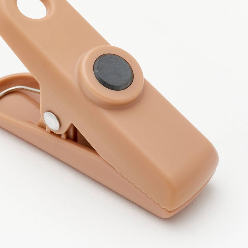 slide 3 of 3, 6pc Magnetic Bag Clip Set - Figmint™, 6 ct